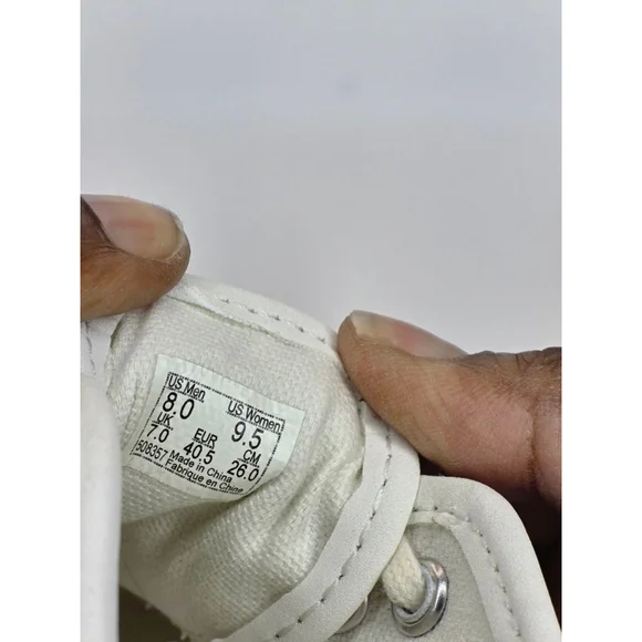 Vans Platform Woven Blanc De Blanc Checkerboard Unisex Sneakers 8M/9.5W - Picture 6 of 7